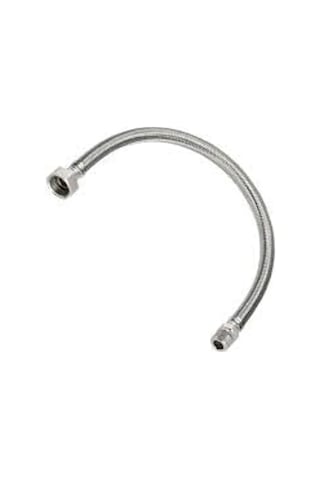 Nipelli Flex Hortum Bağlantısı, 3/8 X 3/8 Oynar Rakor