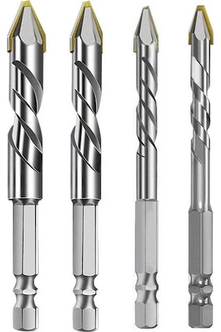 Pazly 6-12mm Eğimli Başlı Eksantrik Matkap Ucu Seti - Cam, Beton, Seramik, Tuğla Ve Ahşap İçin