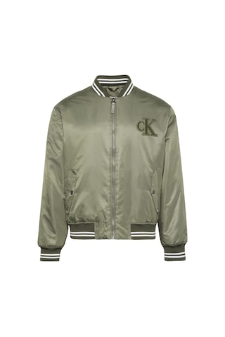 Calvin Klein Ls Jeans Tıpped Hero Bomber-11158 Beige