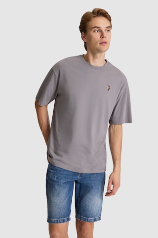 U.S. Polo Assn. U.s. Polo Assn. Erkek Gri Tişört Basic 50326993-vr024