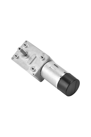 Dianziye Jgy-370 12v Dc Kayar Dişli Motoru, Kodlayıcı İlişkili, 15mm Çift Mil, 150 Devir/ Dakika, Endüstriyel Sürücü