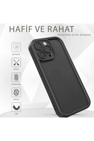 Apple, Uyumlu iPhone 11 Kılıf Viera Silikon - Kahverengi
