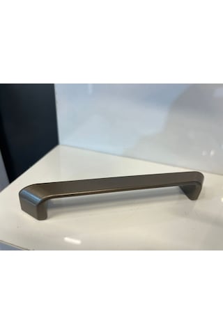 Fold Metal Kulp 128mm Mat Bronz Dolap Kapak Tv Ünite Modern Çekmece Mobilya Komidin Konsol Bronz