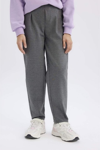 DeFacto Kız Çocuk Baskılı Beli Paçası Lastikli Jogger Eşofman Altı D9170A824AUGR93 Gri