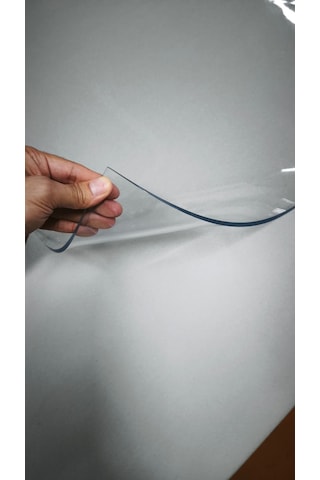 Şeffaf Pvc 5,0 Mm Kalın Masa Örtüsü Kaymaz Koruyucu