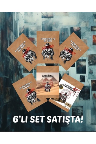 6lı Paket Premium Versiyon Dedektif Oyunu Çözülemeyen Davalar