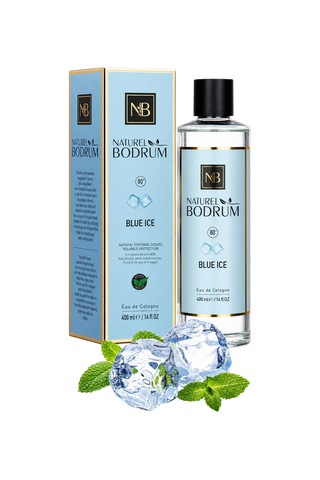 Blue Ice Buzul Ferahlığı Kolonyası 400 Ml Dökmeli 12'li Paket 80 Aile Ve Ofis Toptan Set