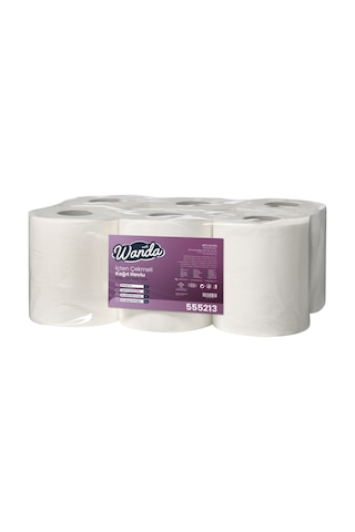 İçten Çekmeli Kağıt Havlu 3 Kg 6'lı Paket - 50m