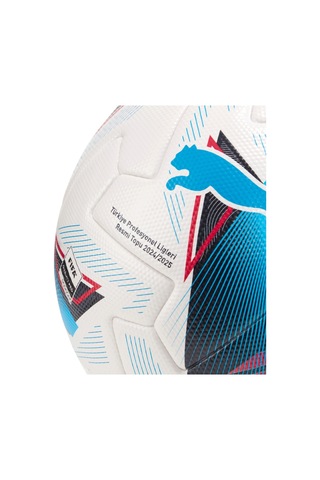 Puma Erkek/unisex Orbita Süper Lig 1 Fıfa Pro-puma White-puma Red-puma Black Match Balls 5 Açık Kahverengi