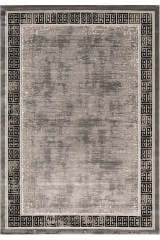 Lynosse Gri Halı Modern Dokuma Halı Yumuşak Oturma Odası Salon Ço gri