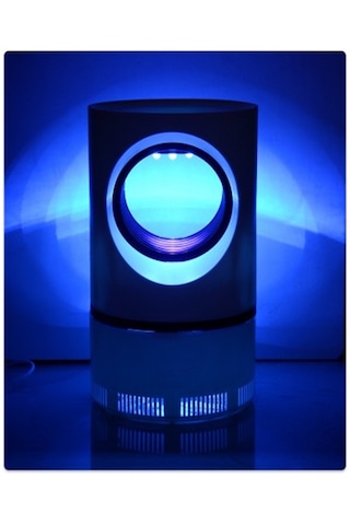 Reedark Yazlık Uv Işık Dalgalı Sessiz Sinek Öldürücü Lamba - Usb Şarjlı, Taşınabilir Beyaz