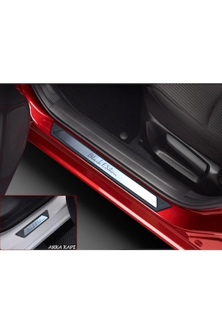 Hyundai Kona Black Edition Krom Kapı Eşik Koruması 2019 ve Üzeri