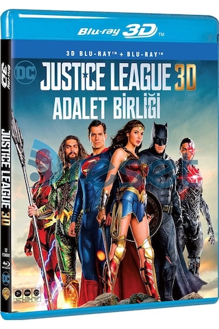Justice League - Adalet Birliği 3D+2D Blu-Ray 2 Disk