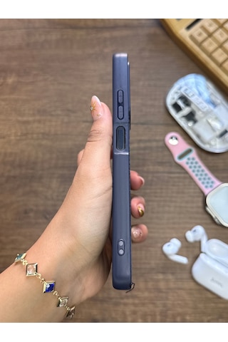 Redmi Note 11 Pro 4g Uyumlu Premium Deri Dokulu Darbelere Karşı Dayanıklı Nazal Silikon Kılıf Lacivert