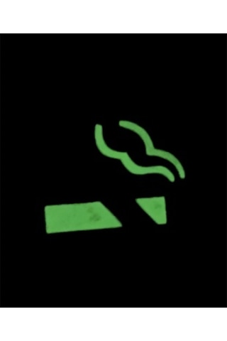 4 Adet Fosforlu 5 Cm Yuvarlak  Ufak Sigara Içilmez Uyarı Etiketi