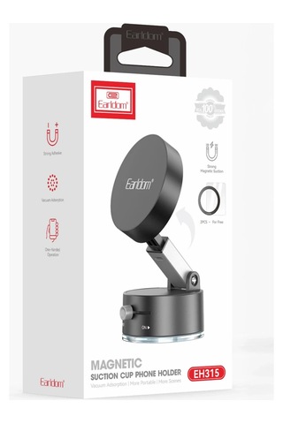 Earldom Eh315 Ayarlanabilir Katlanabilir Manyetik Magsafe Telefon Tutucu Siyah