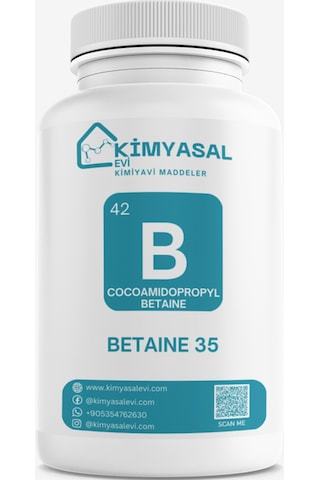 BETAINE 35-COCOAMIDOPROPYL BETAINE hammadde 500g