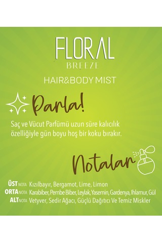 Floral Breeze Hair & Body Mist Saç & Vücut Spreyi 100 Ml