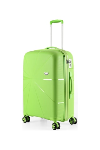 Ççs 5264 Polipropilen Büyük Boy Valiz Fıstık Yeşil