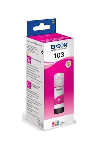 Epson 103 Ecotank Kırmızı Şişe Mürekkep C13t00s34a
