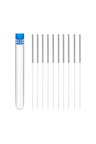 0.4mm Nozül Temizleme İğnesi 10 Adet 3d Yazıcı Nozzle Printer Crelity Ender 3 Ender 3 Pro Ender 3 V2