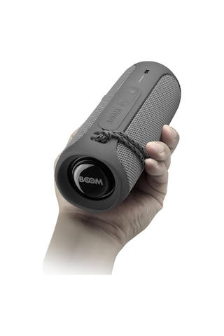 Boom Gri Taşınabilir Ses Bombası Kablosuz Bluetooth Hoparlör Speaker Yüksek Ses Çoklu Bağlantı