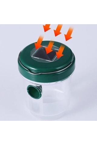 Trendooze Zapper Uygun Tuzak Sivrisinek Öldürücü Mekan Led Kullanım İçin Güvenli Güneş Enerjili Dış Diğer D, Böcek Asılı Es Diğer