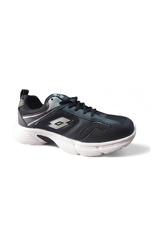 Lotto Spor Ayakkabı Unisex Koşu Yürüyüş Anatomik Spor Ayakkabısı Siyah