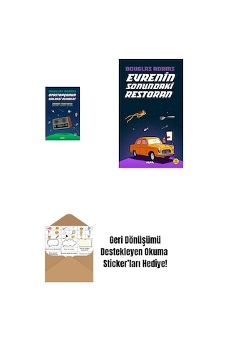 Otostopçunun Galaksi Rehberi - Radyo Tiyatrosu + Evrenin Sonundaki Restoran + Okuma Sticker'ları