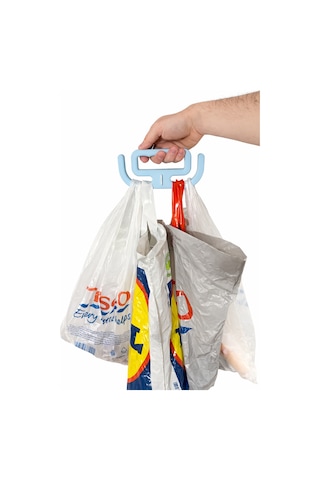 Ergonomik Poşet Taşıma Aparatı Sert Plastik Market Taşıyıcı Ağır Yük Taşıma Kolaylaştırıcı