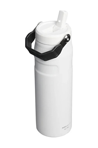 Stanley The İceflow Bottle Flip Straw 2.0 0.7l Pipetli Termos 10-11283-0501 Beyaz