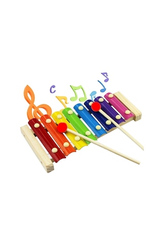 RİTİM SETİ - 5 - ORFF SET - TEF, KSİLOFON, MARAKAS, EL ZİLİ-SGH-RTMST5