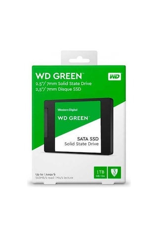 Wd Green, Wds100t3g0a, 1tb, 545/465, 3d Nand, 2,5" Sata, Ssd