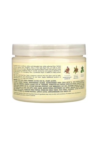 Shea Moisture Jamaican Black Castor Oil Güçlendirici Ve Onarıcı Durulanmayan Saç Kremi 340ml