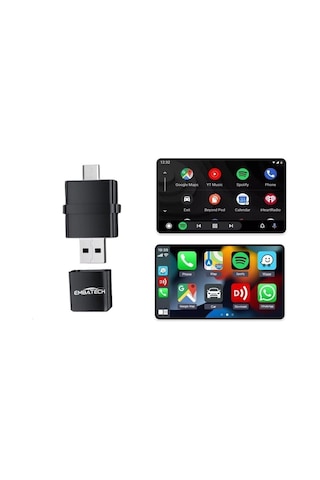 Içi Iphone Cihazlar Için Kablosuz Car Play Adaptörü Çevirici