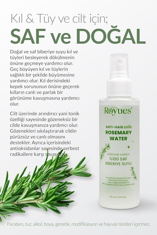 Biberiye Suyu 2 Li Set - Dökülme Karşıtı Ve Saç Uzatma Etkili Saç Toniği 150ml + 150ml