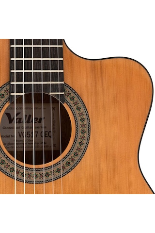 VALLER VG517CEQ Elektro Klasik Gitar