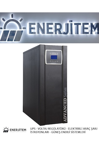 Ad 6 Kva, 6000 Va Online Ups 1f/1f 16 7 Ah Akü 5/15dakika Besleme