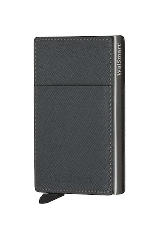 Walsmart Pocket Safiano Akıllı Mekanizmalı Deri Unisex Cüzdan