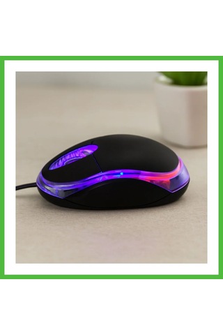 Vaveni Kablolu Optik Mouse 1200 Dpı Siyah Usb, 110 Cm Arz