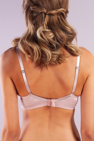 Lenaca Garland Big Size Plunge Bra, Açık Pembe Konforlu Ve Şık Sütyen Çok Renkli