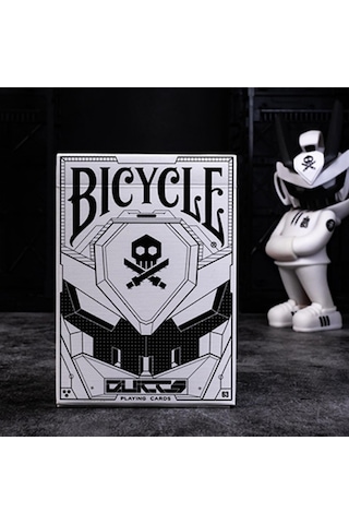 Bicycle Quiccs Ghost White Beyaz Premium Oyun Kağıdı İskambil Kartları Destesi