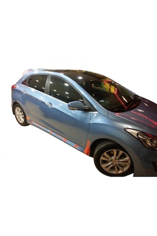 Paşa Hyundai İ30 2011-2016 Custom Yan Marşpiyel Seti Plastik