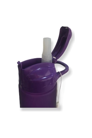 Gıpta Unbeaten Tritan Pipetli Matara Suluk 600 Ml Mor