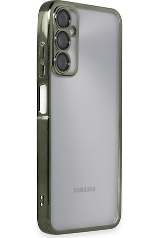 Newface Samsung Galaxy Uyumlu A05s Kılıf Razer Lensli Silikon Semeglbl - 64 - Yeşil
