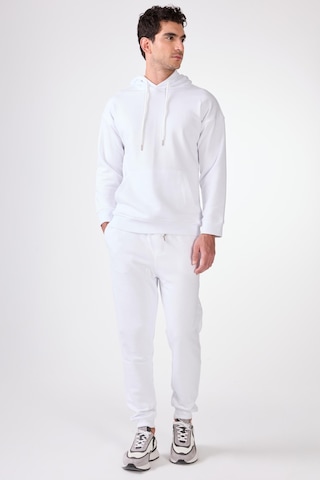 Dufy Beyaz Erkek Sweatshırt - Regular Fit Beyaz
