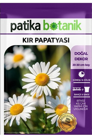 100 Adet Kır Papatyası / Tıbbiaromatik Papatya Tohumu Chamomillae Romanae
