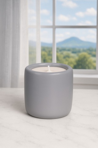 Dekoratif Kokulu Mum Love Gri Love