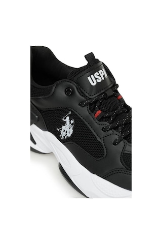 U.s. Polo Assn. 101503746 Maybe Wmn 4fx Siyah/beyaz Kadın Sneaker 001