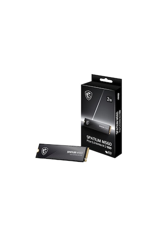 MSI Spatium M560 2 TB (10300/8700MB/S) M.2 2280 Pcıe 5.0 Nvme SSD
